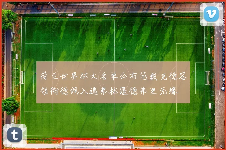 荷兰世界杯大名单公布范戴克德容领衔德佩入选弗林蓬德弗里无缘